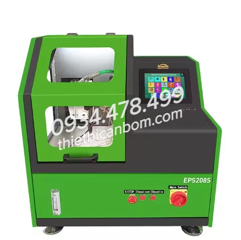 Chi tiết về test bench EPS208 (máy kiểm tra kim phun common rail EPS208)